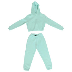 Target Παιδικές φόρμες σετ Cropped Hoodie & Cuffed Pants